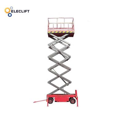 Electric/Diesel/Gasoline Mobile Hydraulic Scissor Lift Table Overload ...
